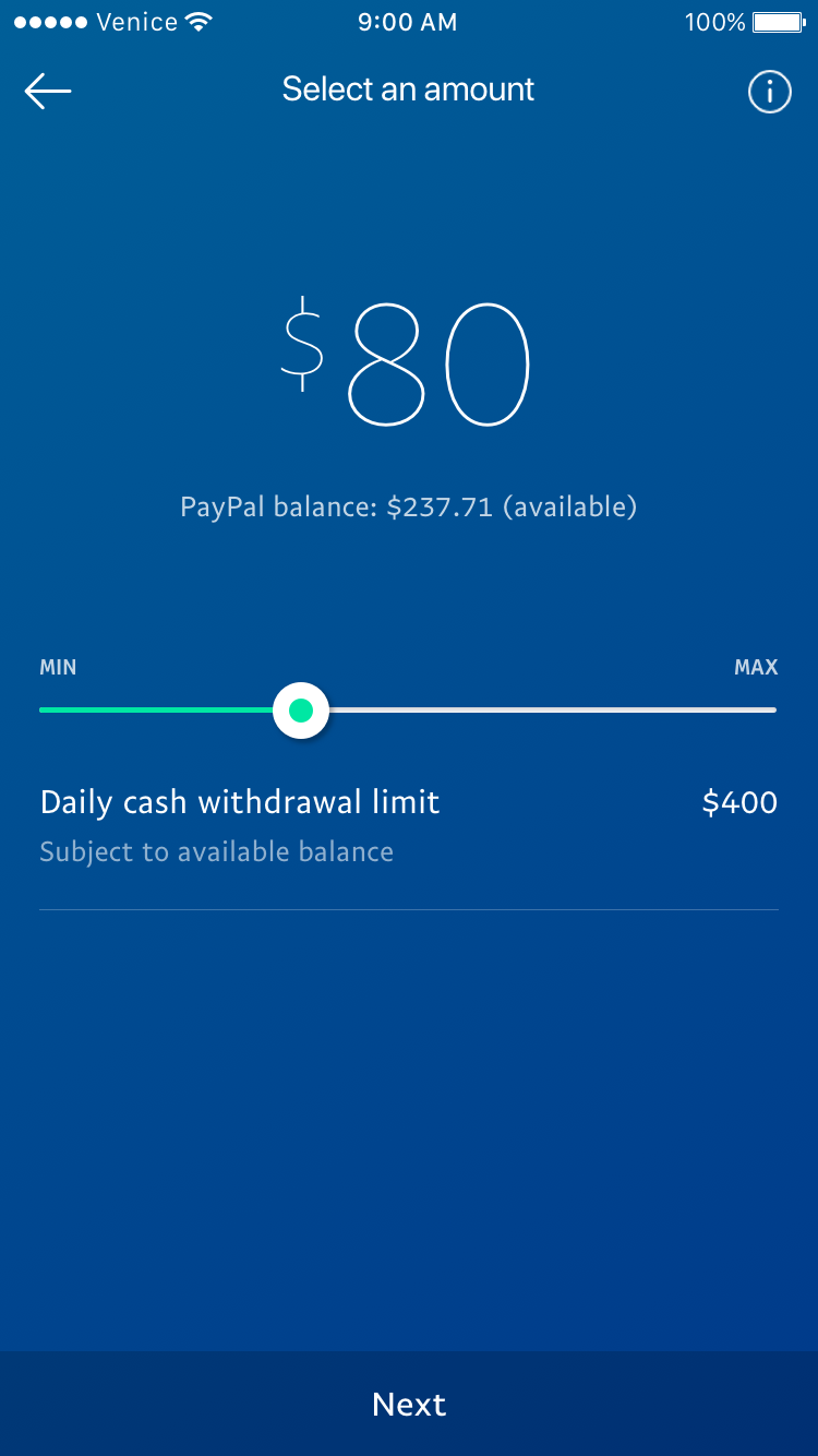 Withdrawal limit paypal Raise Your